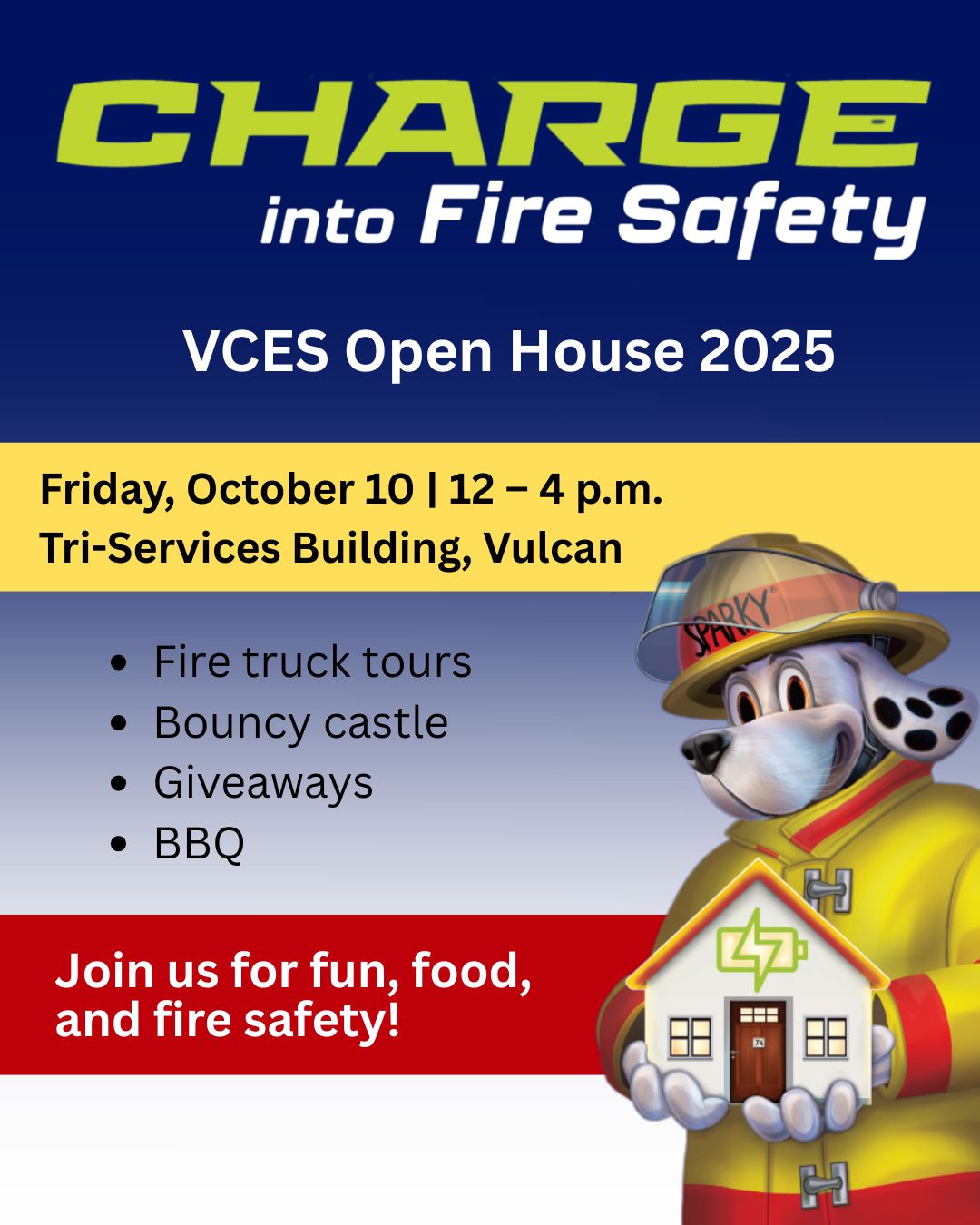 Charge Into Fire Safety – Open House